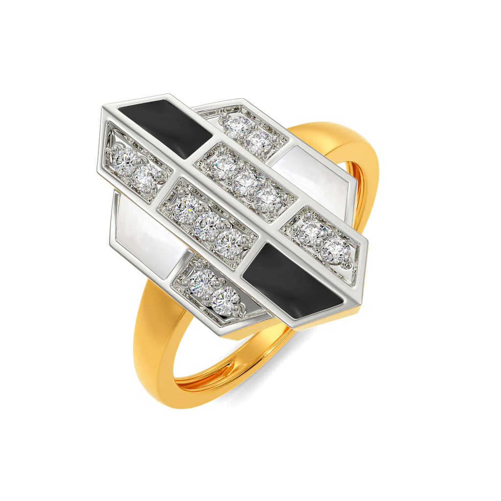 B n W Mood Diamond Rings