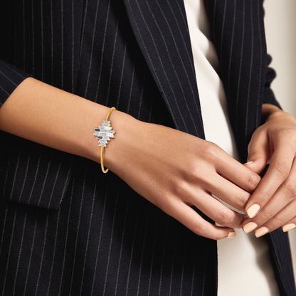 B n W Mood Diamond Bangles