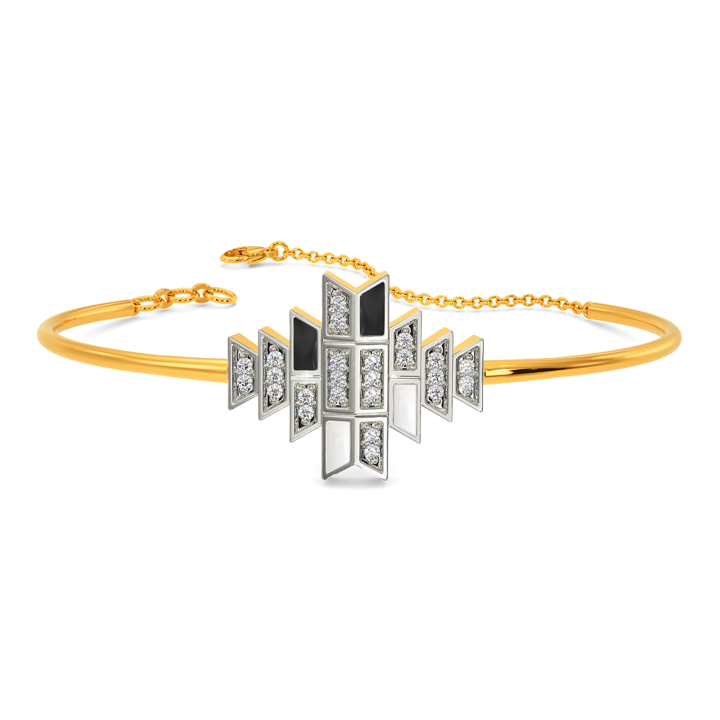 B n W Mood Diamond Bangles