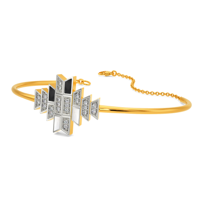 B n W Mood Diamond Bangles