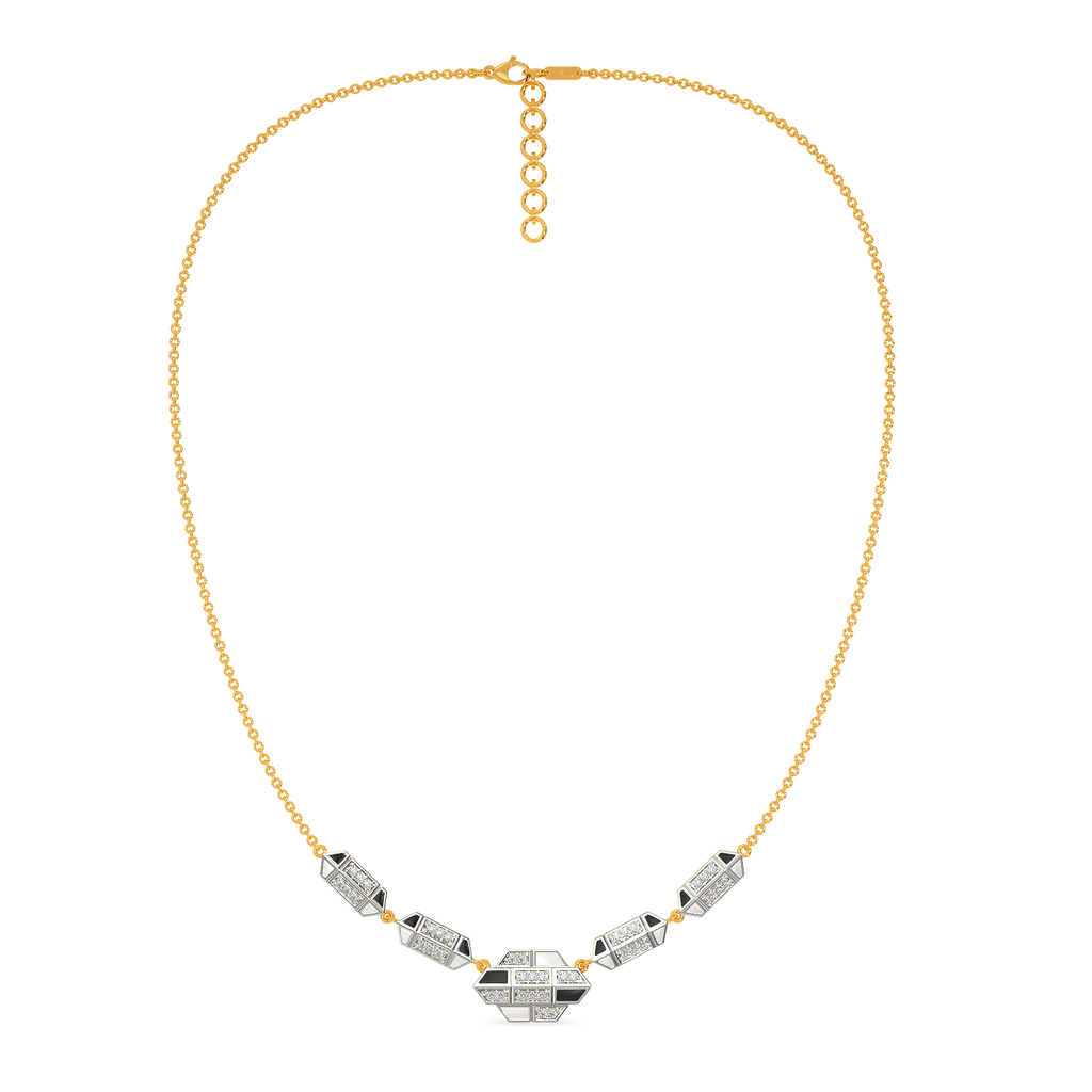 B n W Mood Diamond Necklaces