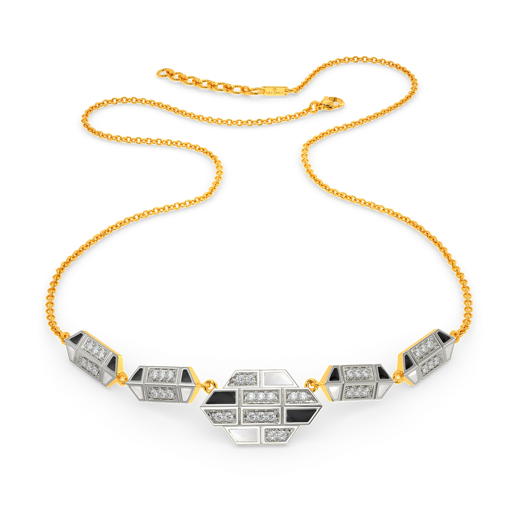 B n W Mood Diamond Necklaces