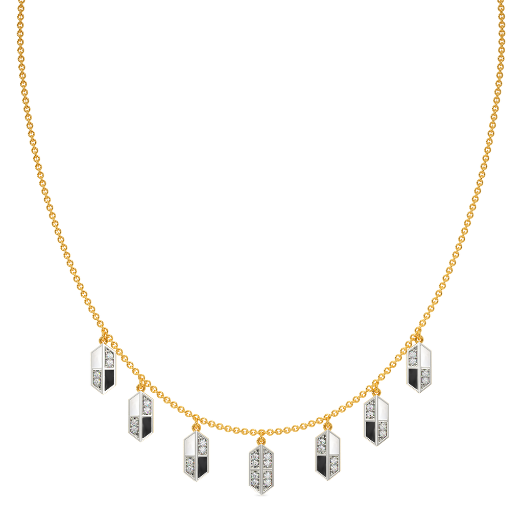 Noir Blanc Diamond Necklaces