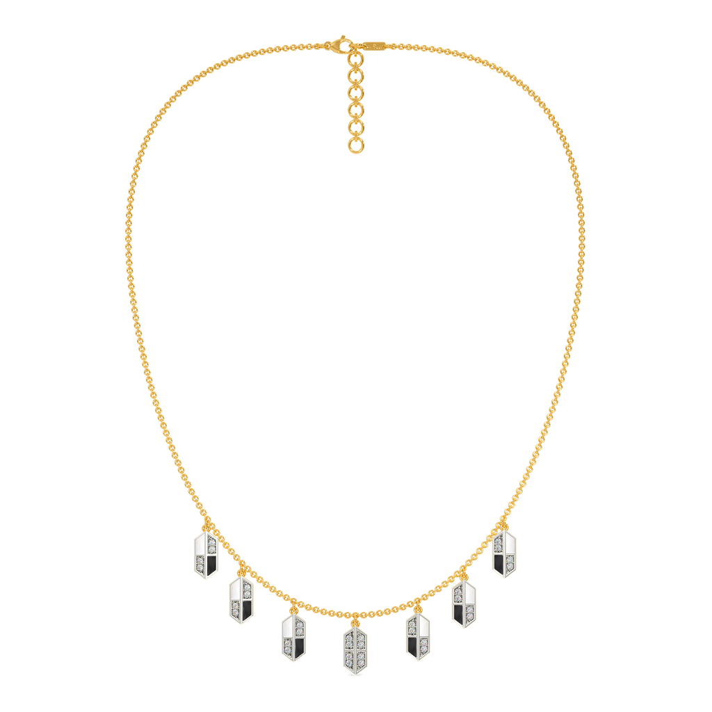 Noir Blanc Diamond Necklaces