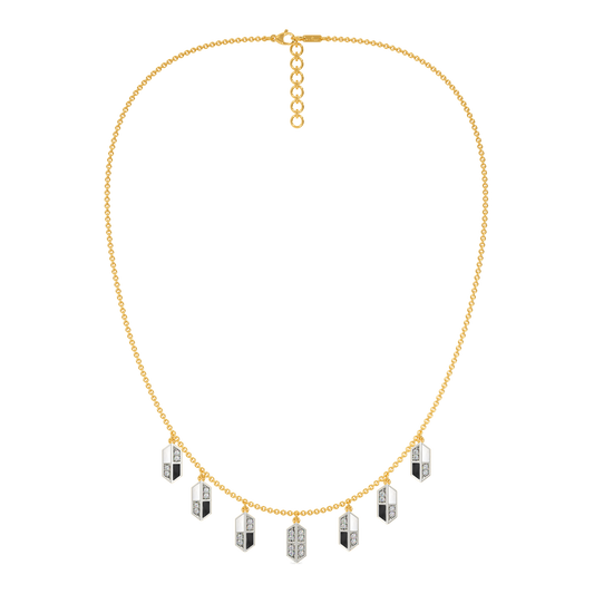 Noir Blanc Diamond Necklaces