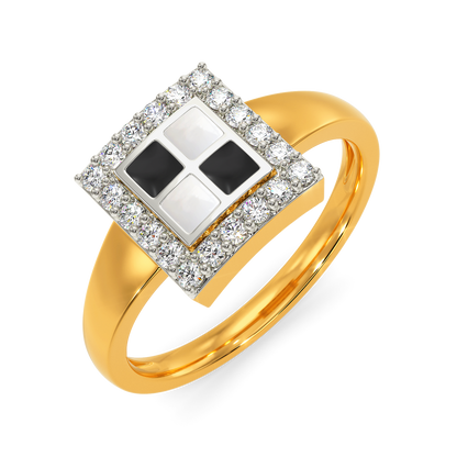 Monochrome Magic Diamond Rings