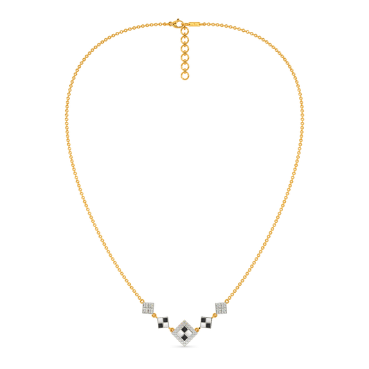 Monochrome Magic Diamond Necklaces