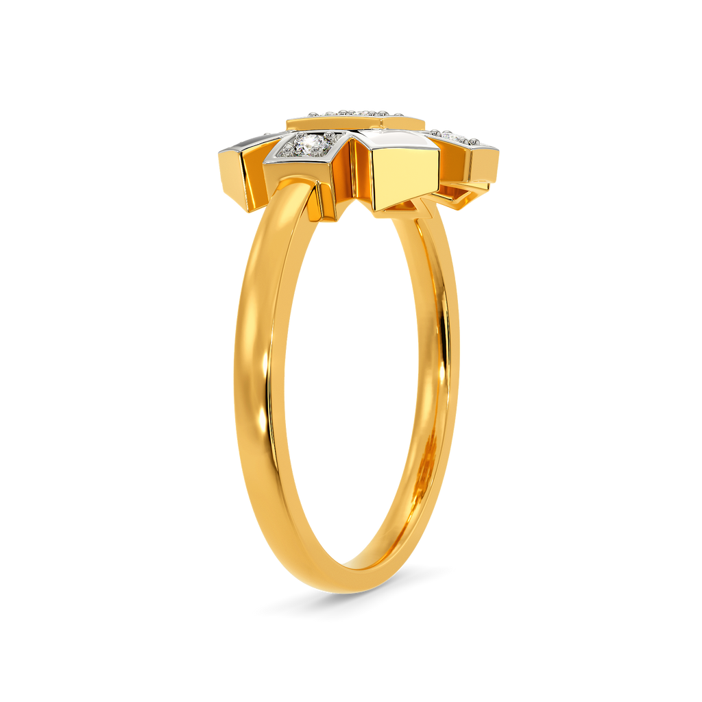 Monochrome Dream Diamond Rings