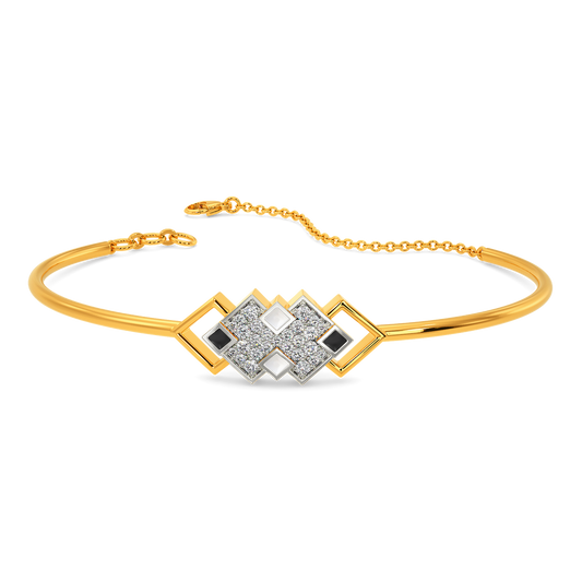 Monochrome Dream Diamond Bangles