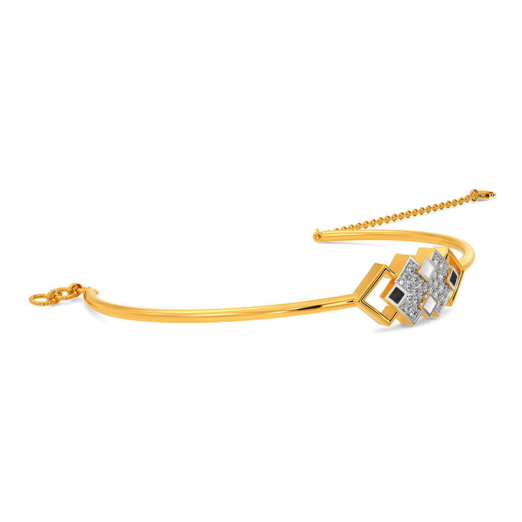 Monochrome Dream Diamond Bangles