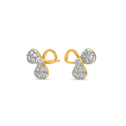 Chintz n Bloom Diamond Earrings