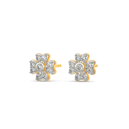 Ethereal Flora Diamond Earrings