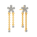 Zen Blooms Diamond Earrings