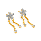 Zen Blooms Diamond Earrings