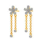 Zen Blooms Diamond Earrings