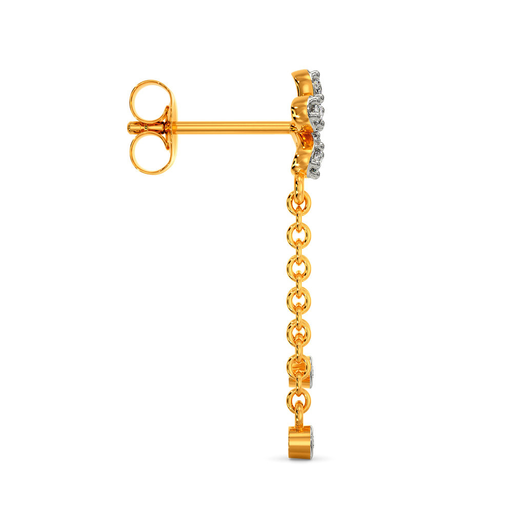 Zen Blooms Diamond Earrings