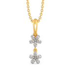 Zen Blooms Diamond Pendants