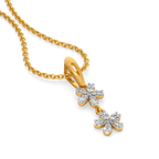 Zen Blooms Diamond Pendants