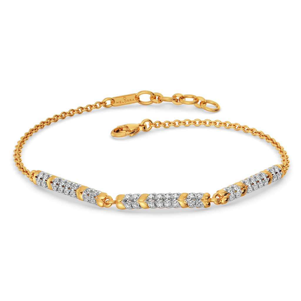 Woven Harmony Diamond Bracelets