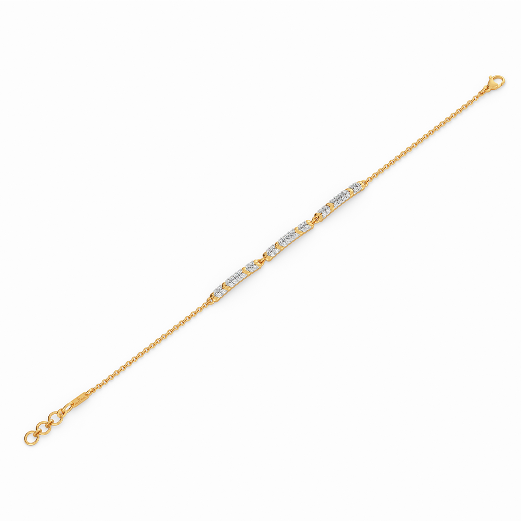 Woven Harmony Diamond Bracelets