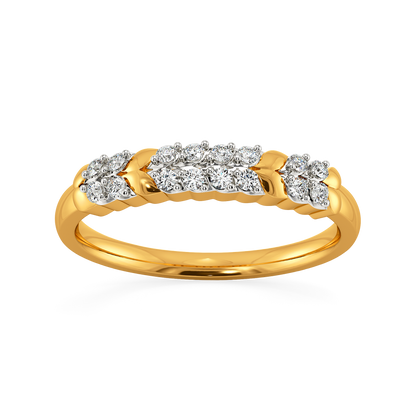 Woven Harmony Diamond Rings