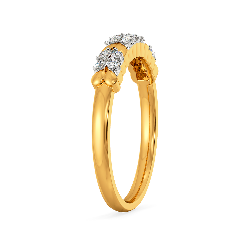 Woven Harmony Diamond Rings