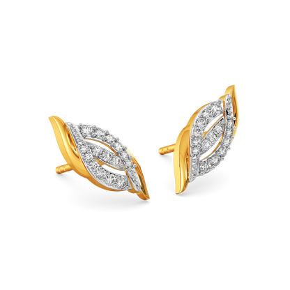 Braided Bliss Diamond Earrings