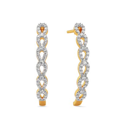 Cozy Knits Diamond Earrings