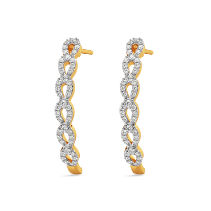 Cozy Knits Diamond Earrings