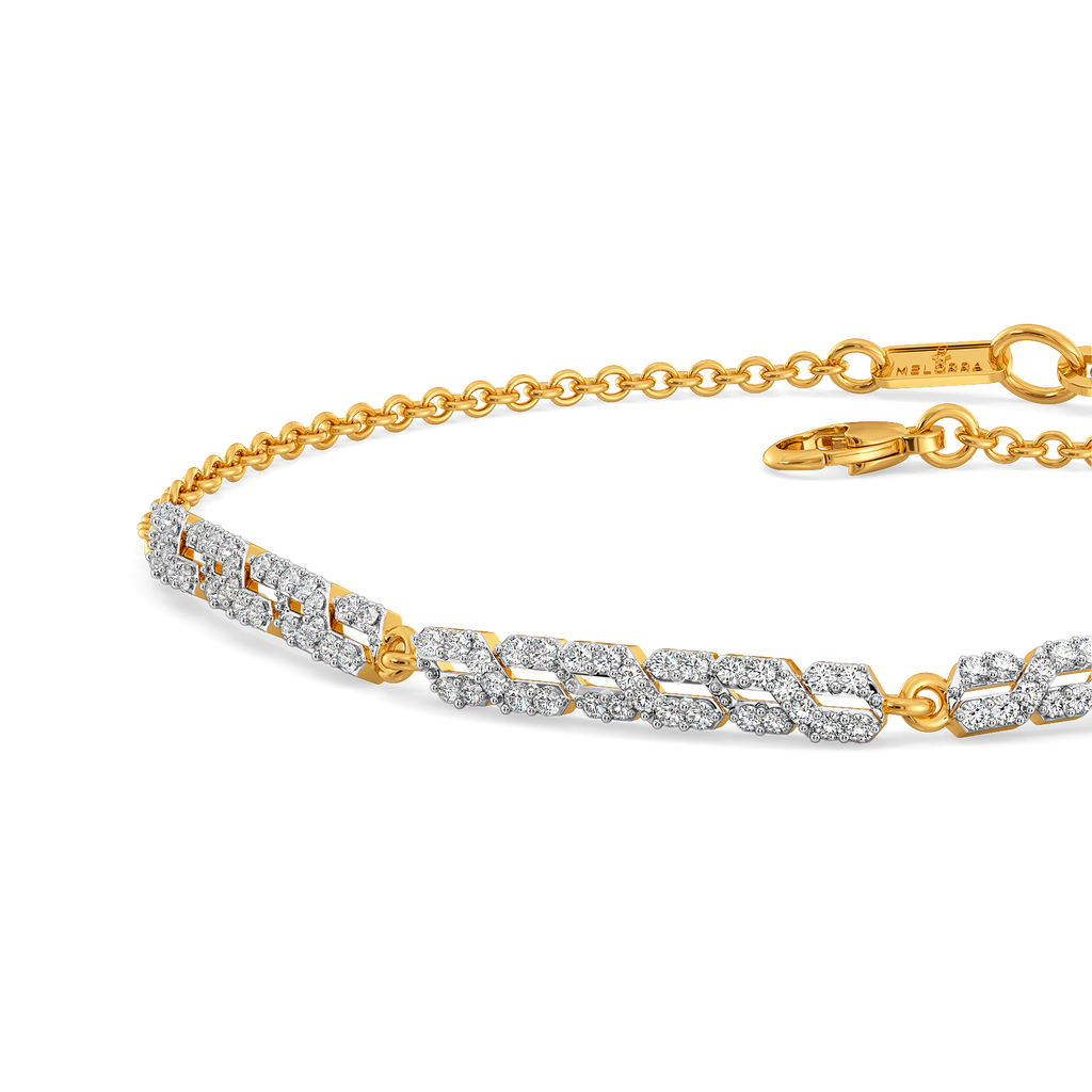 Woven Warmth Diamond Bracelets