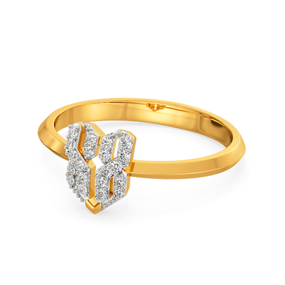 Woven Warmth Diamond Rings