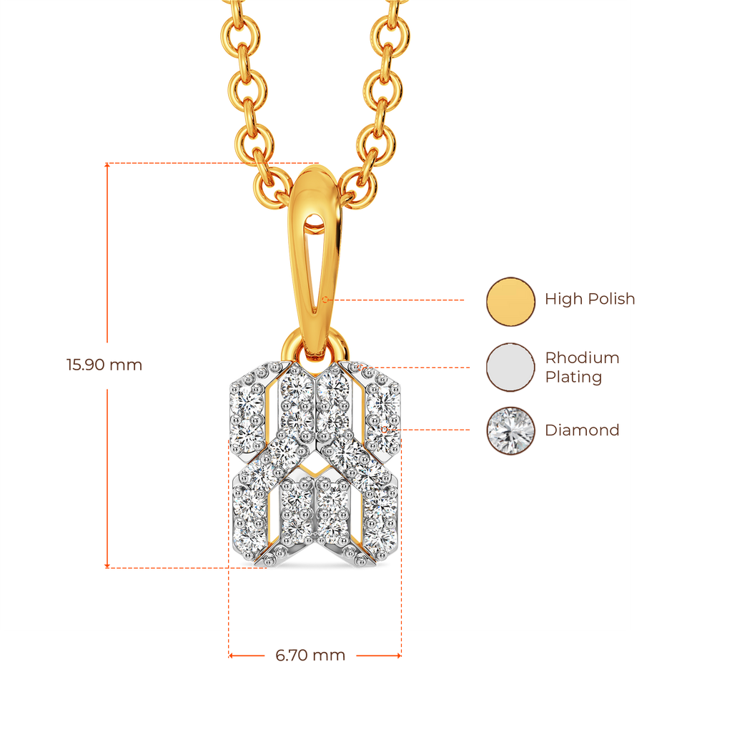 Woven Warmth Diamond Pendants