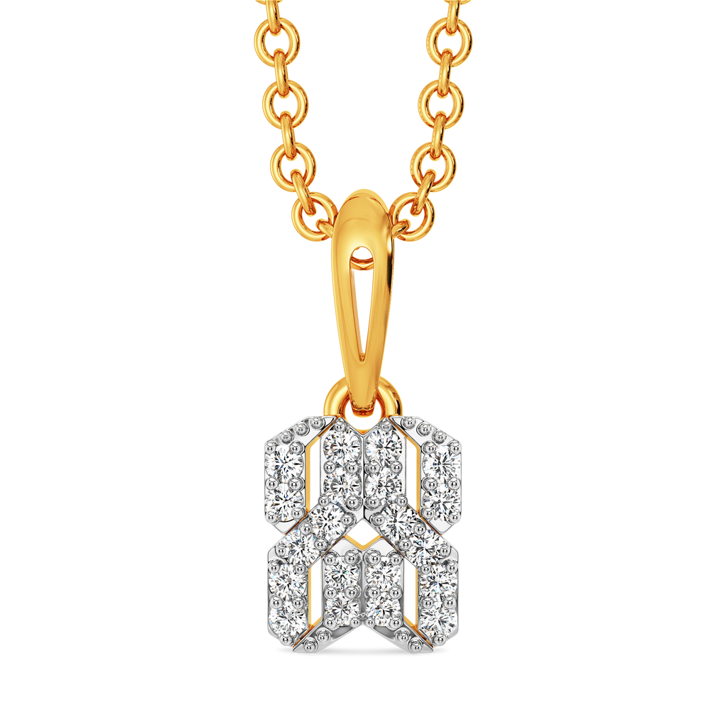 Woven Warmth Diamond Pendants