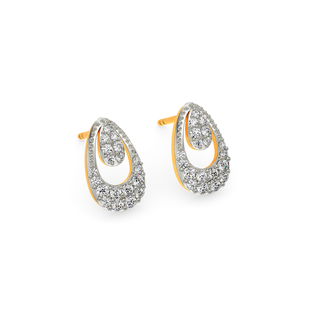 Get the Boho Bling Diamond Earrings