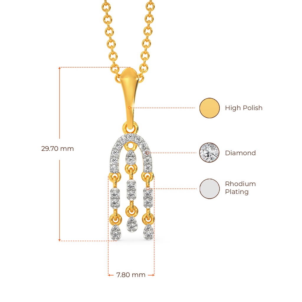 Bohemian Diamond Pendants