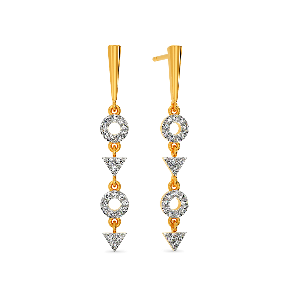 Bohemian Sass Diamond Earrings