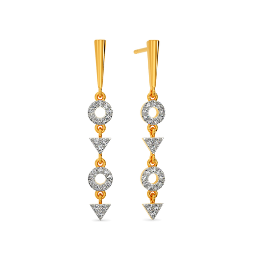 Bohemian Sass Diamond Earrings