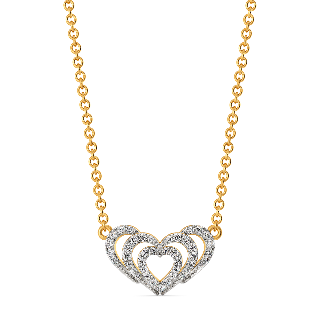 Whispers of Love Diamond Necklaces