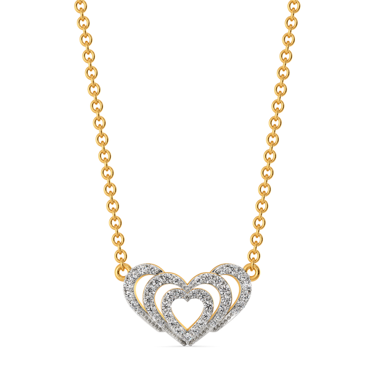 Whispers of Love Diamond Necklaces