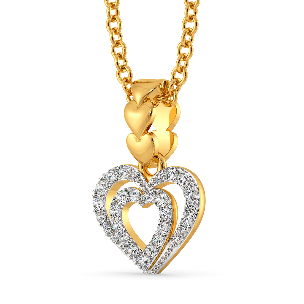 Whispers of Love Diamond Pendants