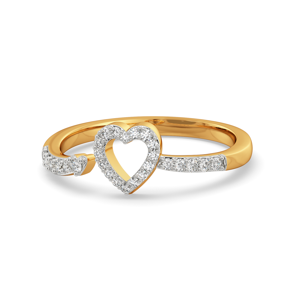 Hearts in Harmony Diamond Rings