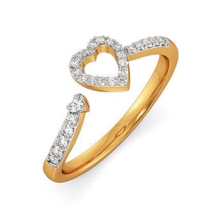 Hearts in Harmony Diamond Rings
