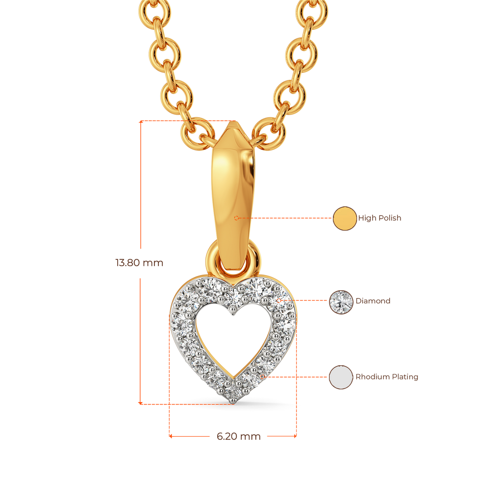 Hearts in Harmony Diamond Pendants