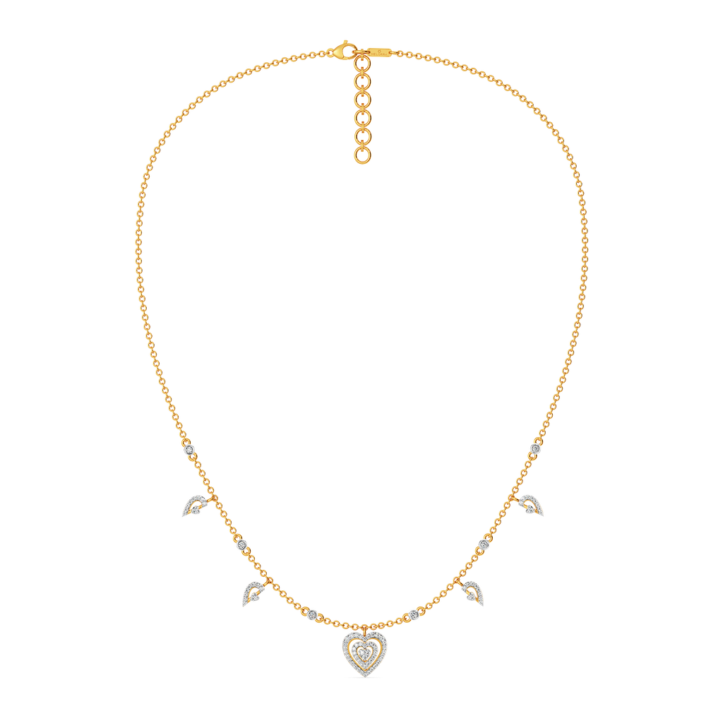 Love Knot Diamond Necklaces