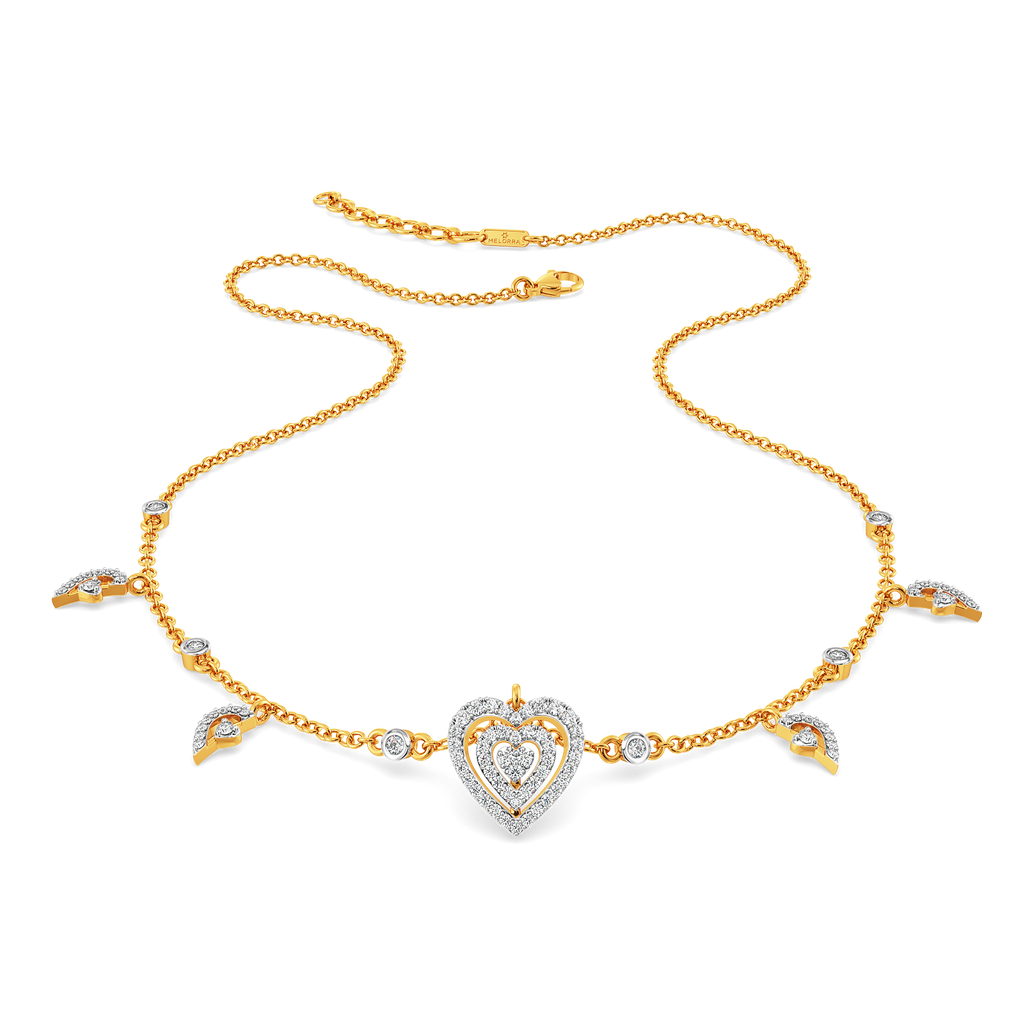 Love Knot Diamond Necklaces