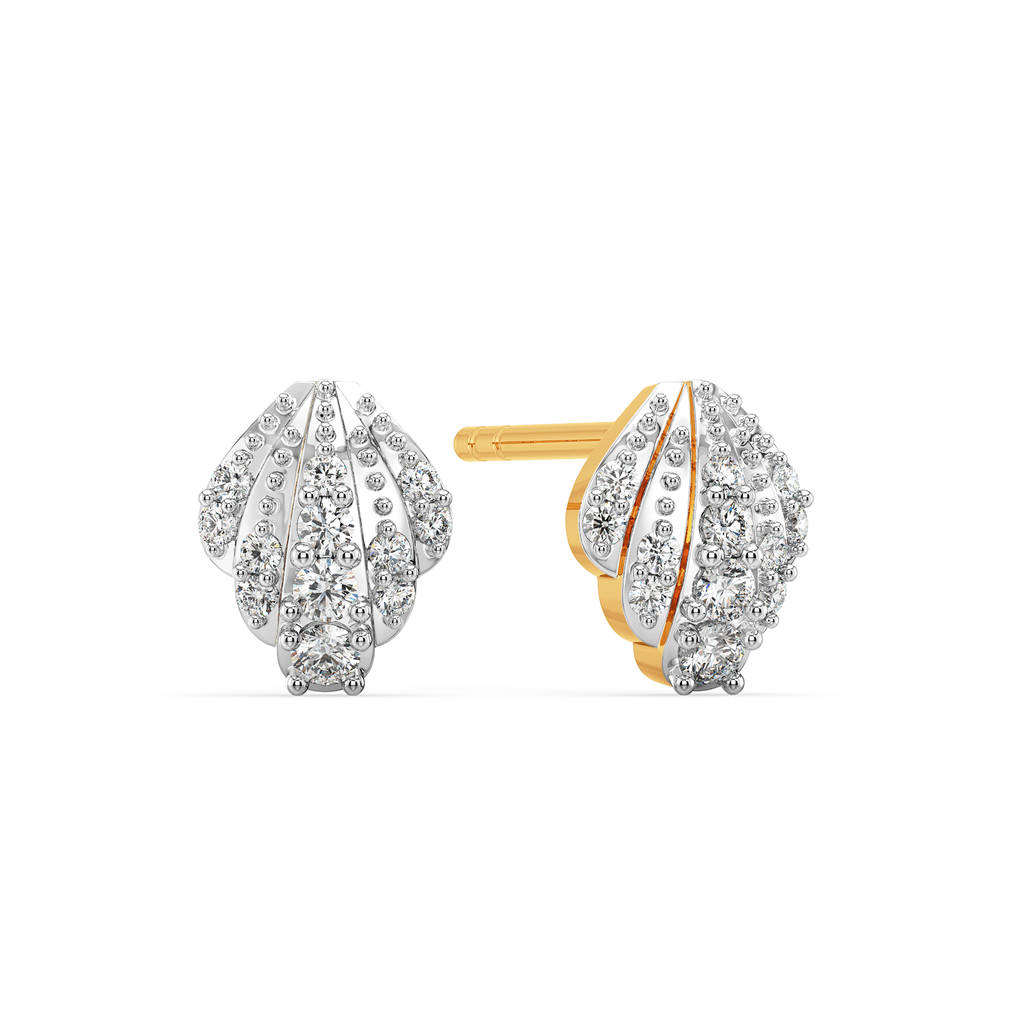 Drapin Party Diamond Earrings