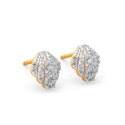 Drapin Party Diamond Earrings