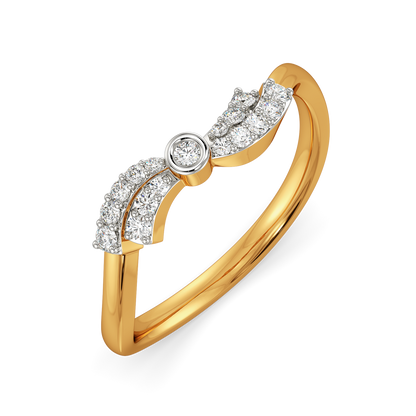 Slaying in Drapes Diamond Rings