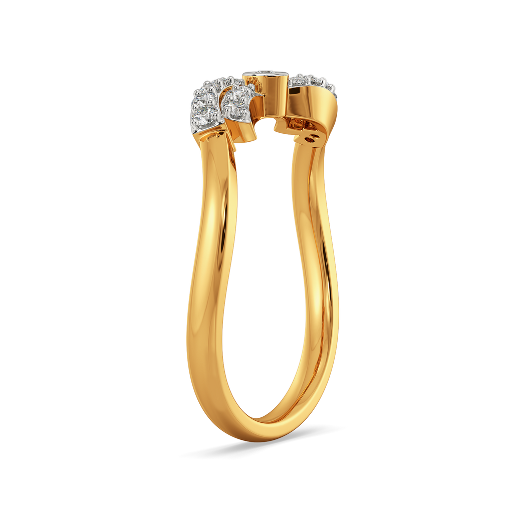 Slaying in Drapes Diamond Rings