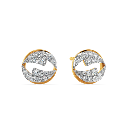 Slaying in Drapes Diamond Earrings